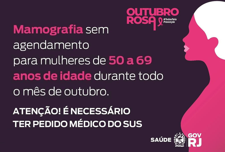 Mamografia sem agendamento no SUS